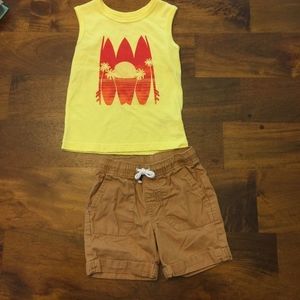 EUC‎ Cat & Jack Outfit Size 2T